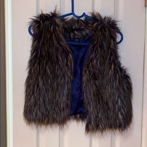 Bebe - Faux Fur Vest - Size Medium
